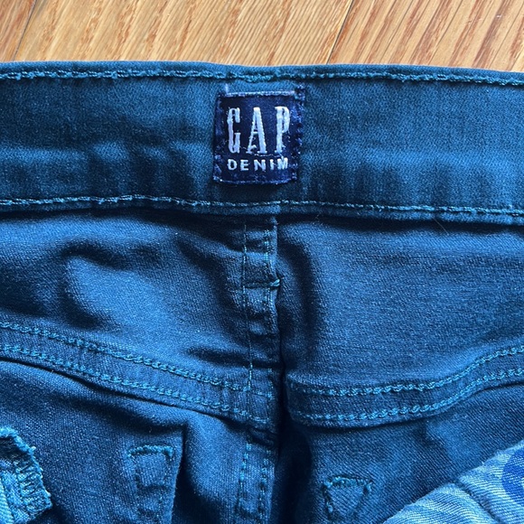 GAP Demin 8/29 Tall Deep Teal True Skinny Strech Jeans - Picture 3 of 8